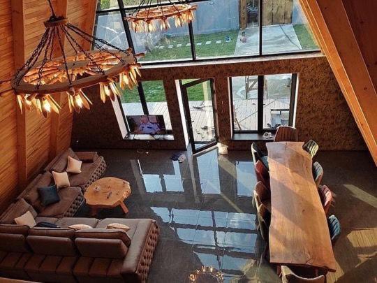 Qafqaz Wood Chalet Qəbələ Exterior foto