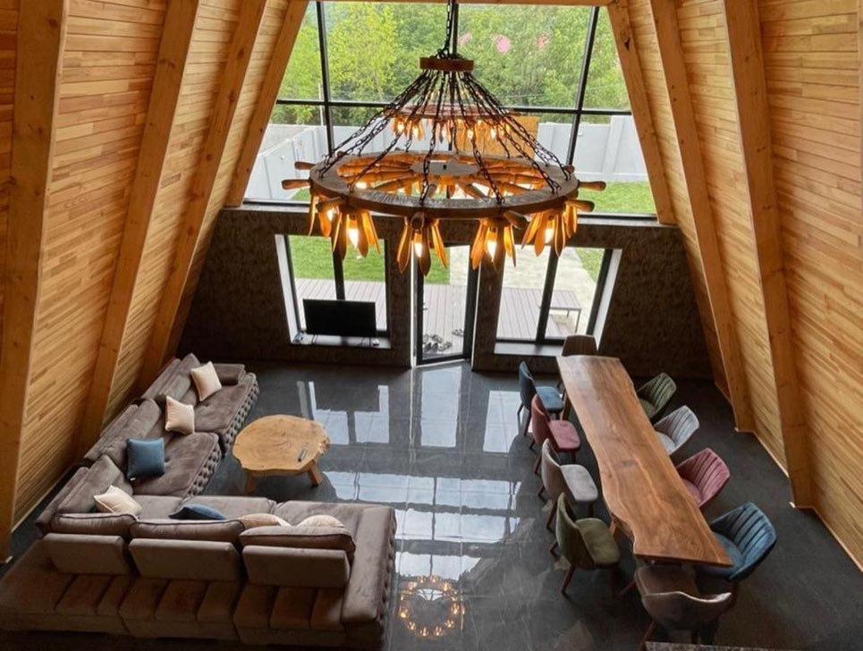 Qafqaz Wood Chalet Qəbələ Exterior foto