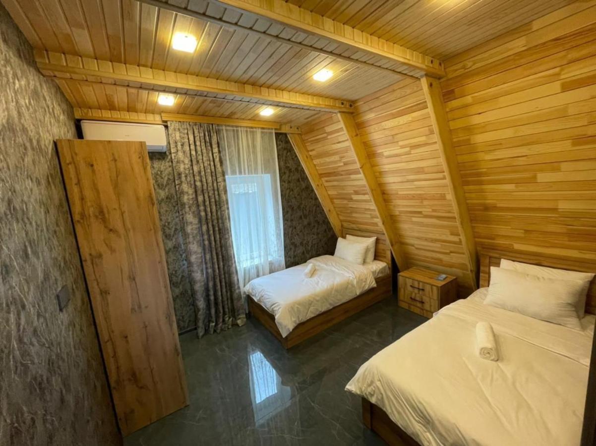 Qafqaz Wood Chalet Qəbələ Exterior foto
