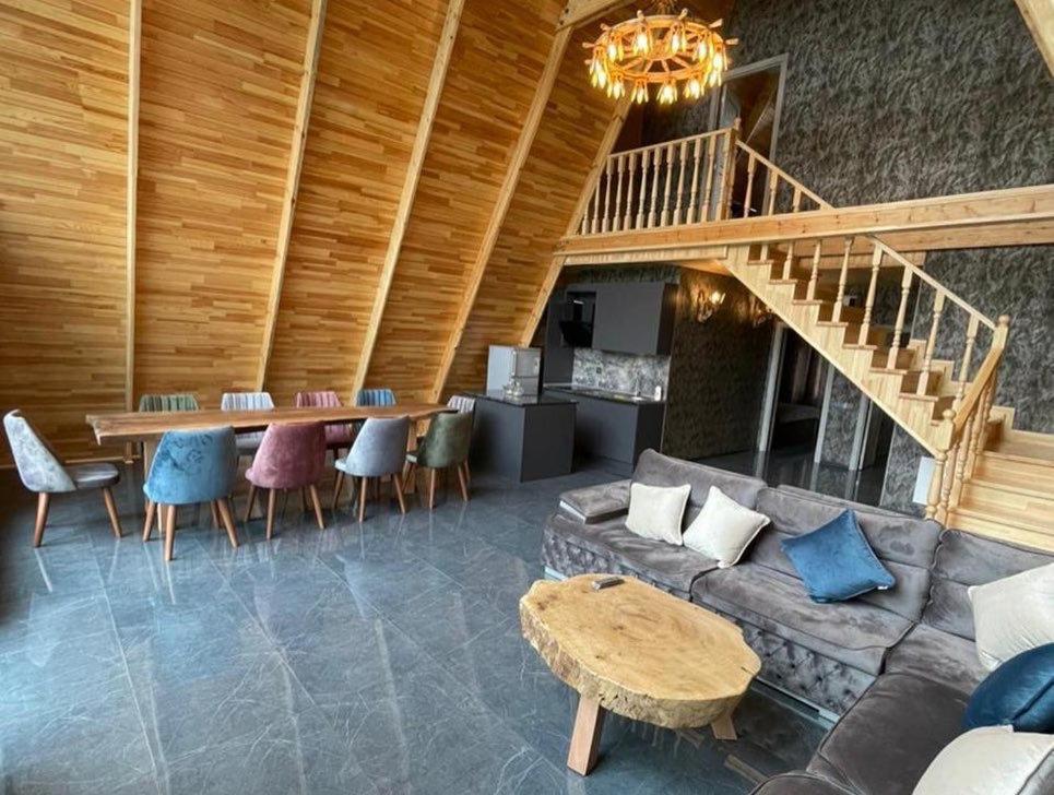 Qafqaz Wood Chalet Qəbələ Exterior foto