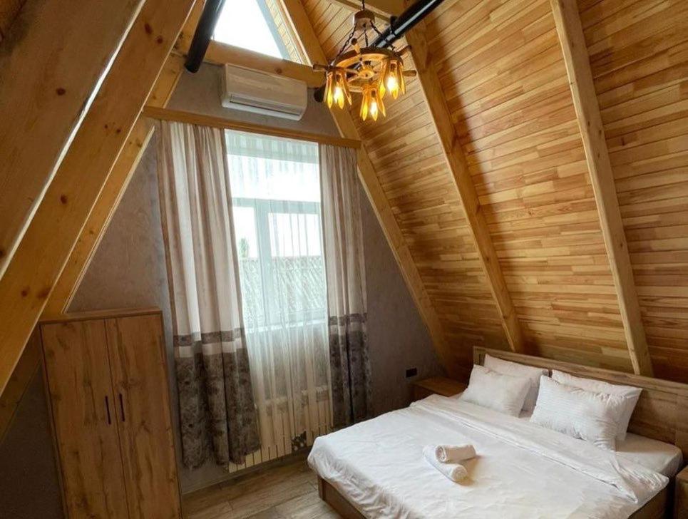Qafqaz Wood Chalet Qəbələ Exterior foto