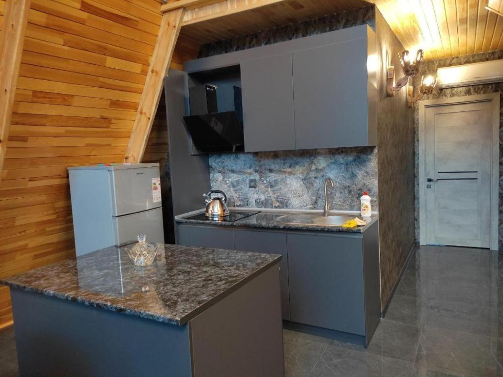 Qafqaz Wood Chalet Qəbələ Exterior foto