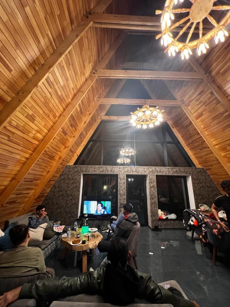 Qafqaz Wood Chalet Qəbələ Exterior foto