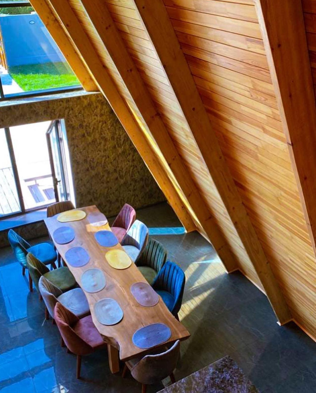 Qafqaz Wood Chalet Qəbələ Exterior foto